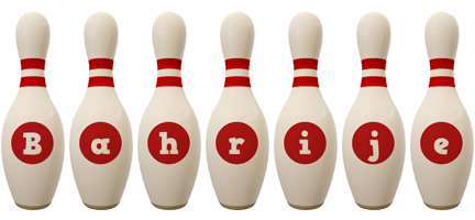 Bahrije bowling-pin logo
