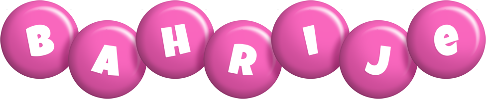 Bahrije candy-pink logo