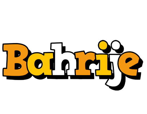 Bahrije cartoon logo