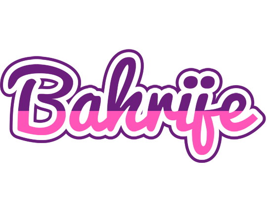 Bahrije cheerful logo