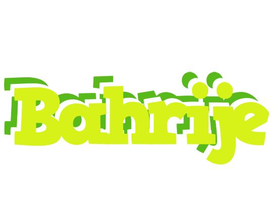 Bahrije citrus logo