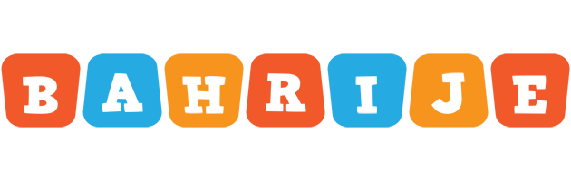 Bahrije comics logo