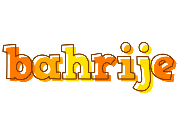 Bahrije desert logo