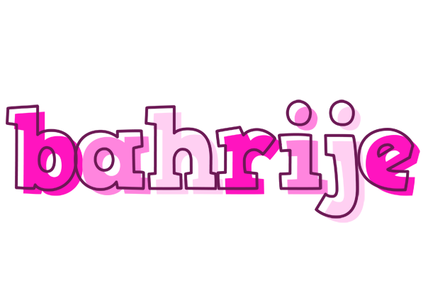 Bahrije hello logo