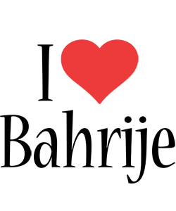 Bahrije i-love logo