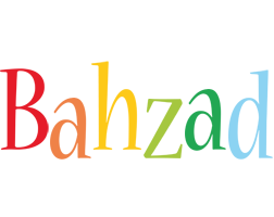 Bahzad birthday logo