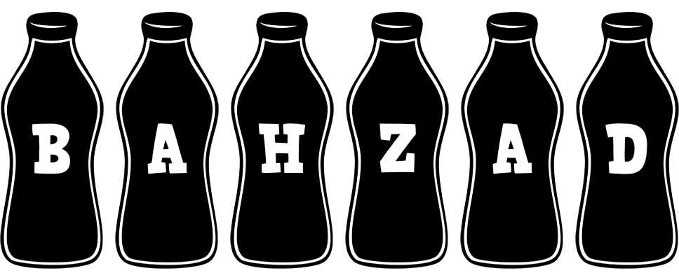 Bahzad bottle logo