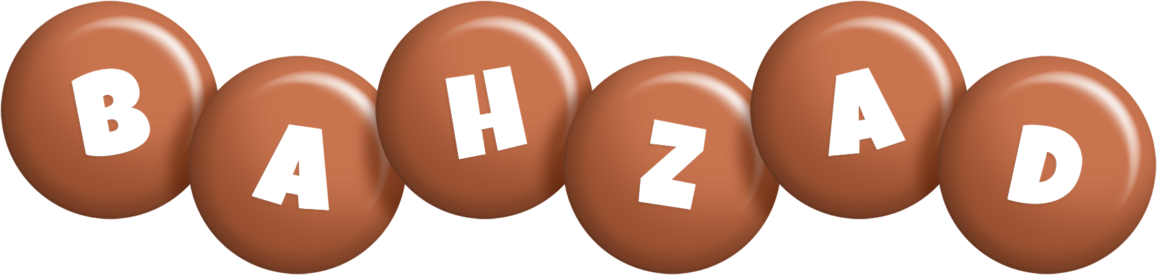 Bahzad candy-brown logo