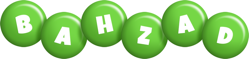 Bahzad candy-green logo