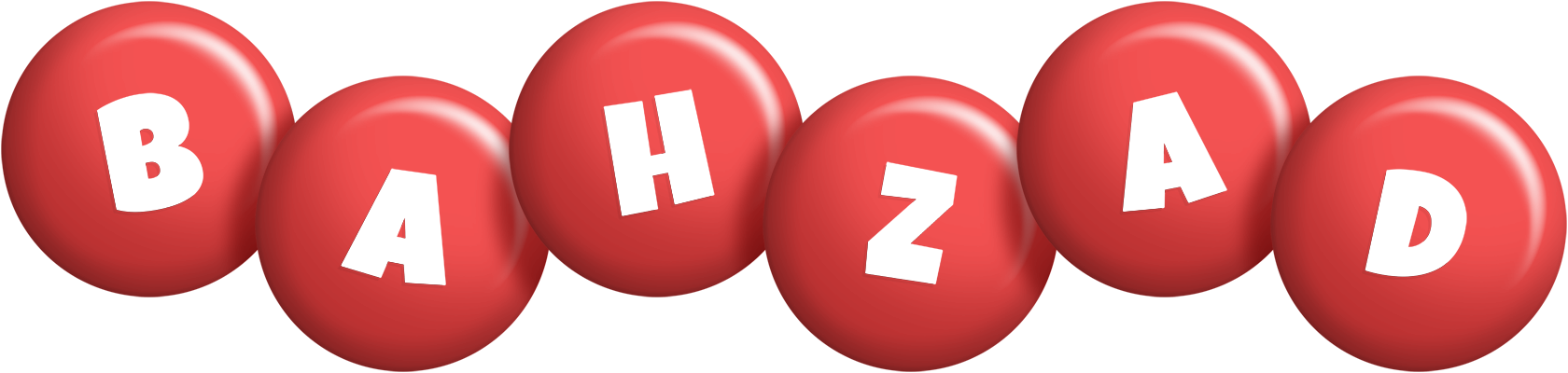 Bahzad candy-red logo