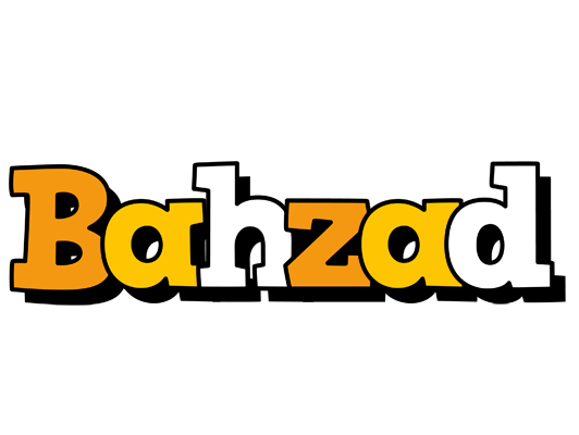 Bahzad cartoon logo