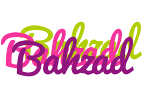 Bahzad flowers logo