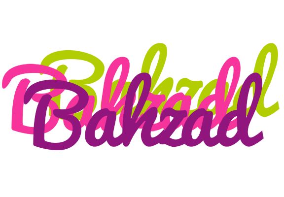 Bahzad flowers logo