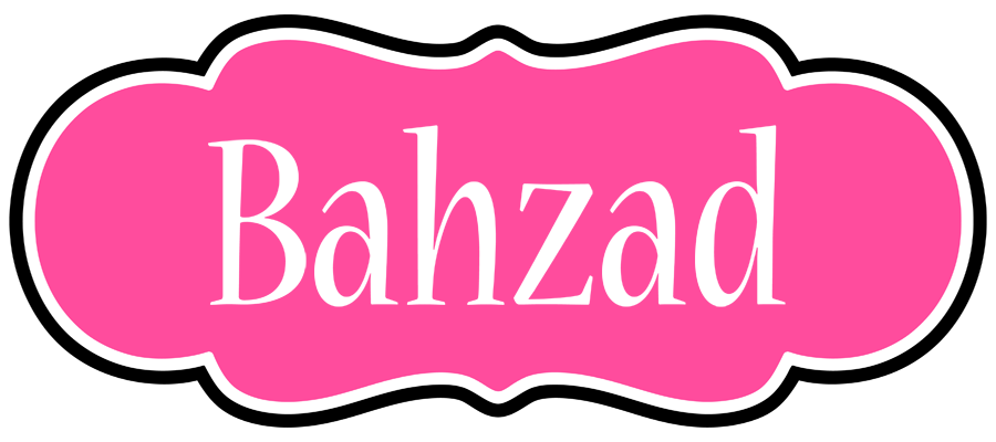 Bahzad invitation logo