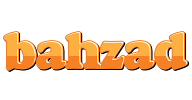 Bahzad orange logo