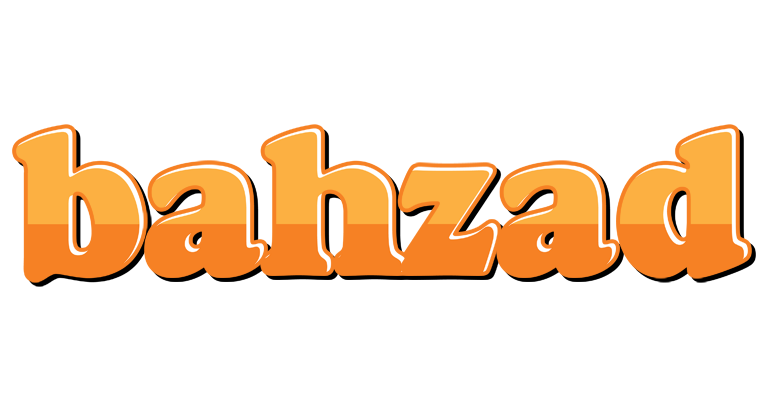 Bahzad orange logo
