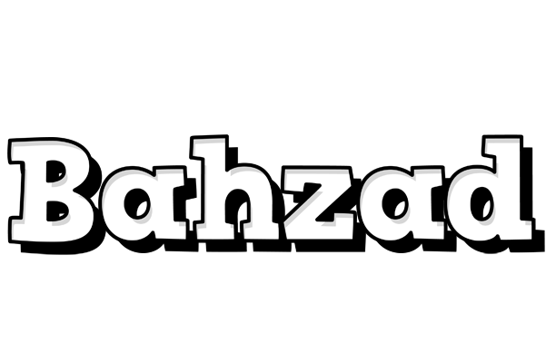 Bahzad snowing logo