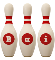 Bai bowling-pin logo