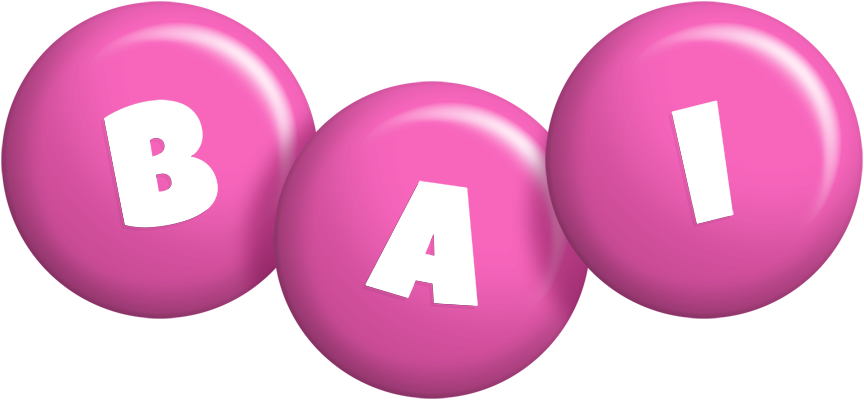 Bai candy-pink logo