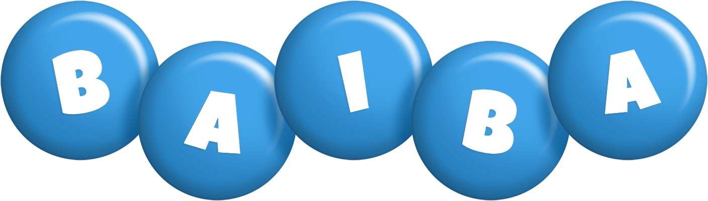 Baiba candy-blue logo