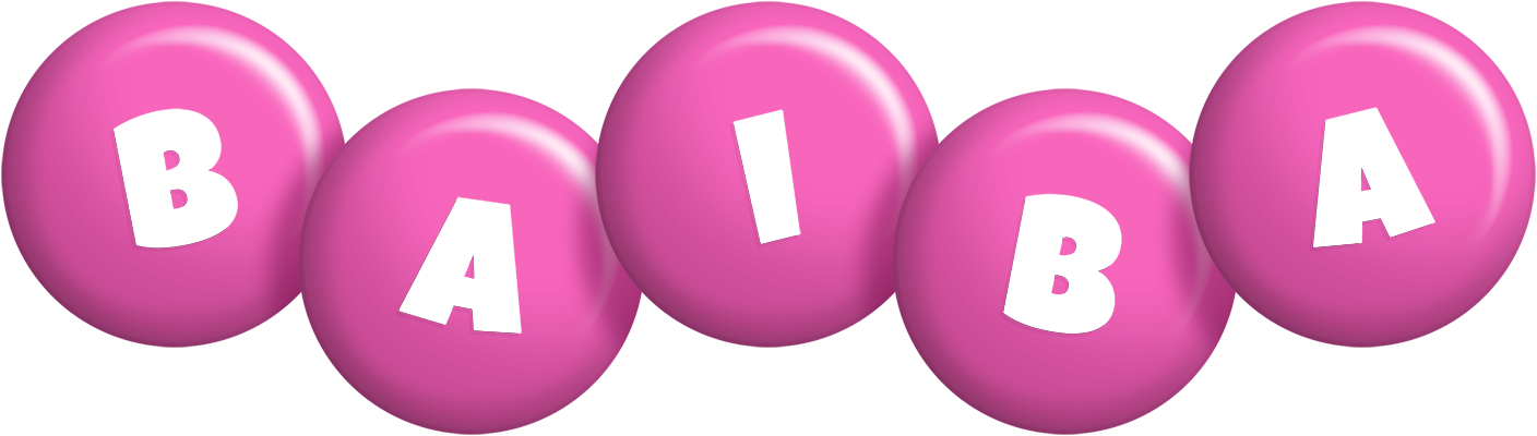 Baiba candy-pink logo
