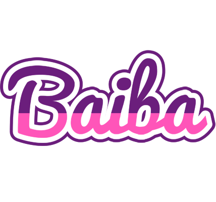 Baiba cheerful logo