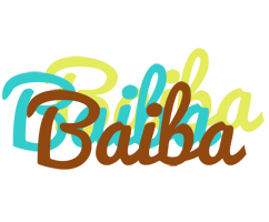 Baiba cupcake logo