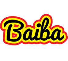 Baiba flaming logo