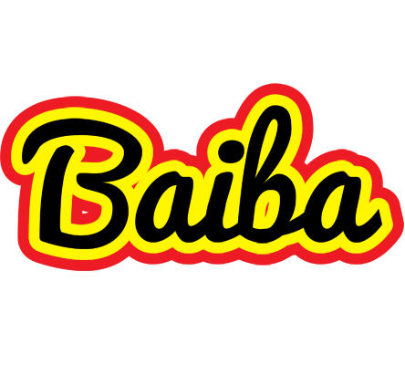 Baiba flaming logo