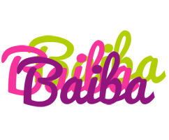 Baiba flowers logo