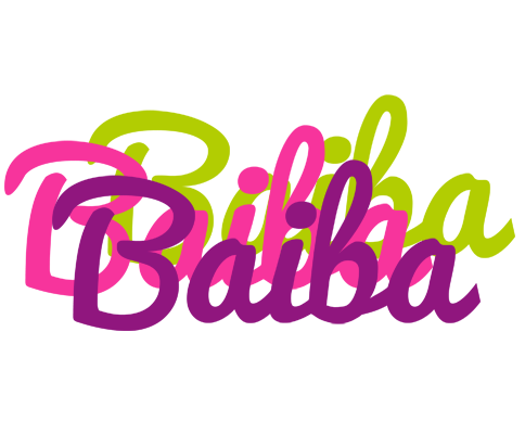Baiba flowers logo