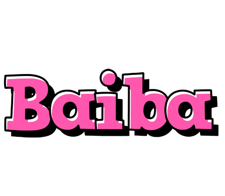 Baiba girlish logo