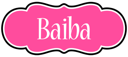 Baiba invitation logo