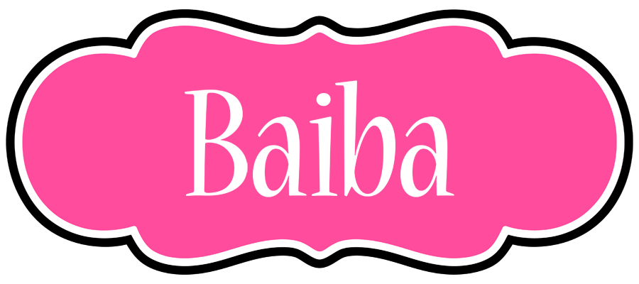 Baiba invitation logo