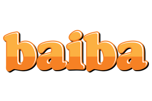 Baiba orange logo