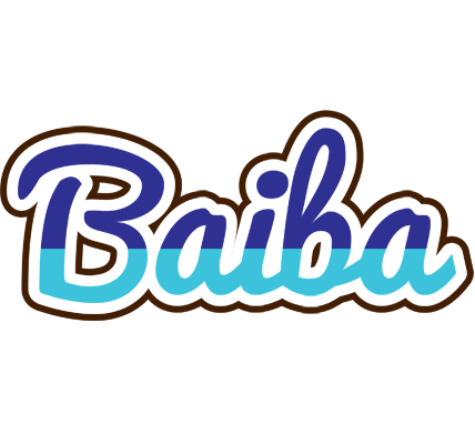 Baiba raining logo