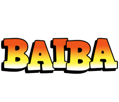 Baiba sunset logo