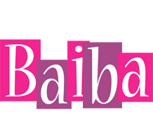 Baiba whine logo