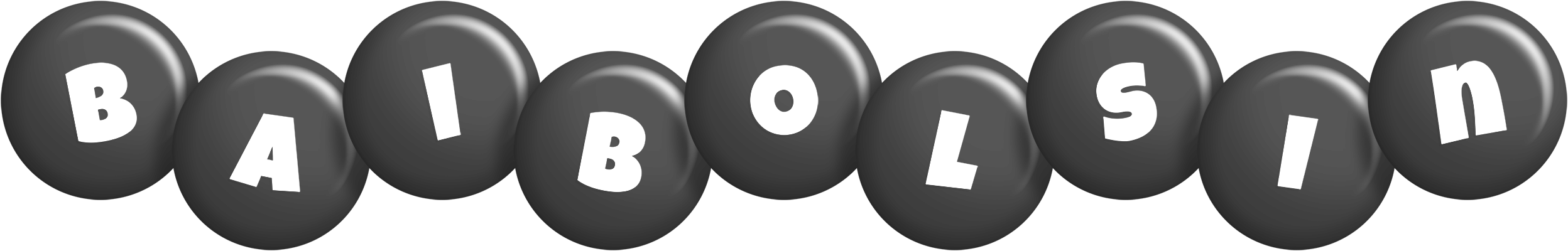 Baibolsin candy-black logo