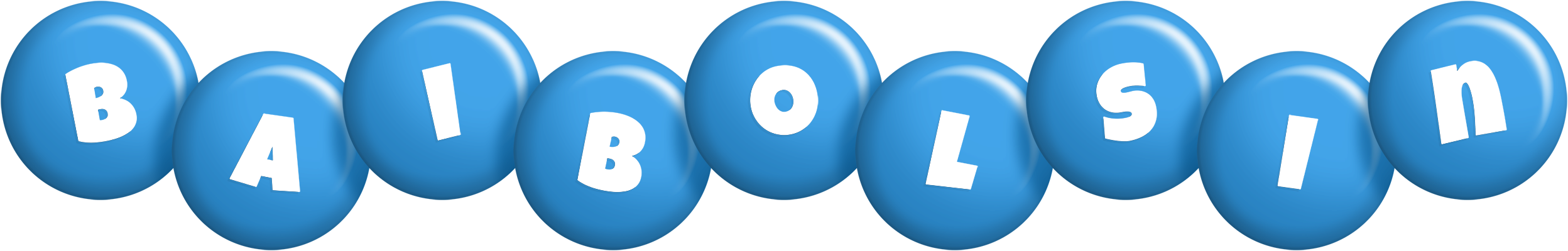 Baibolsin candy-blue logo