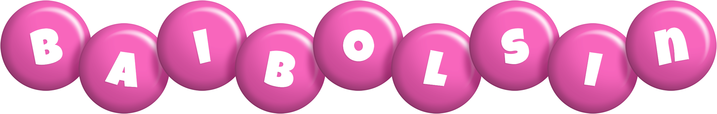 Baibolsin candy-pink logo