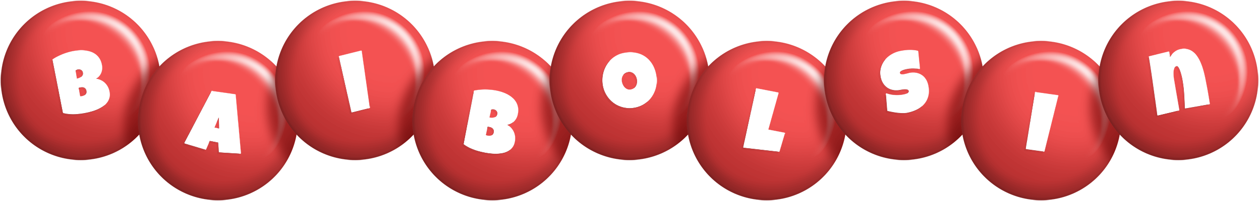 Baibolsin candy-red logo