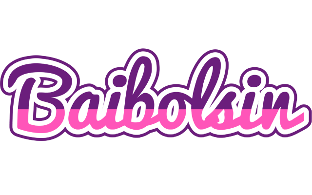 Baibolsin cheerful logo