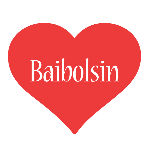 Baibolsin love logo