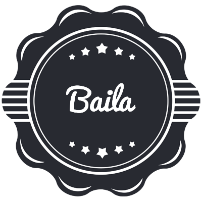 Baila badge logo