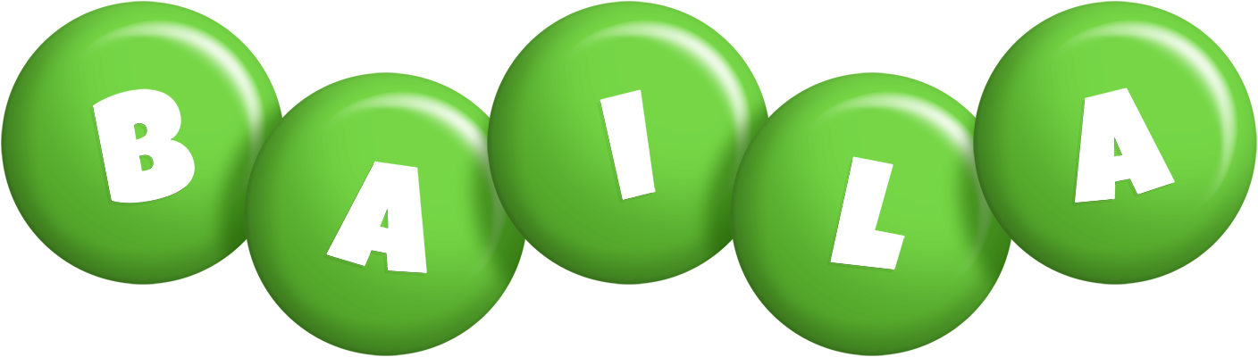 Baila candy-green logo