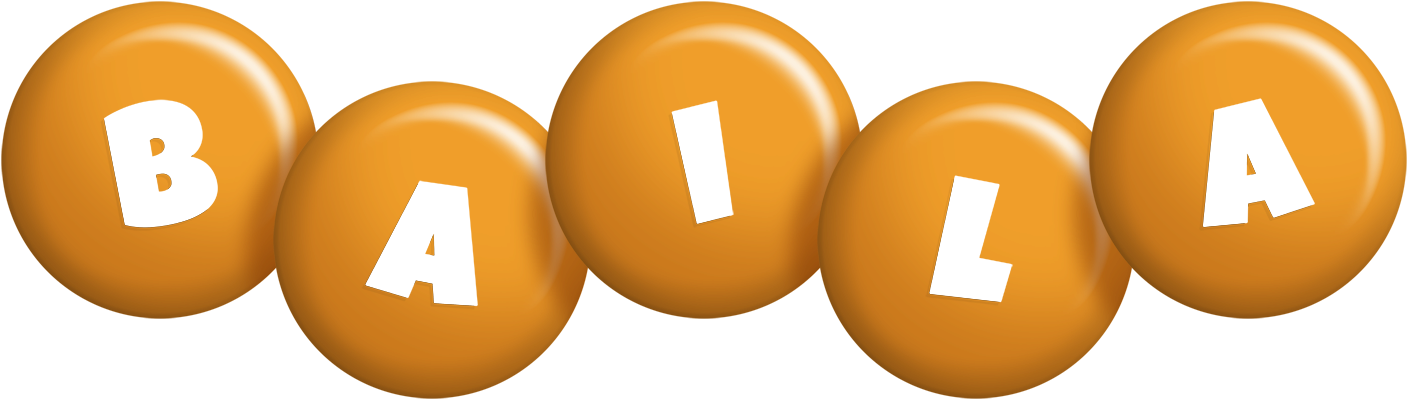 Baila candy-orange logo