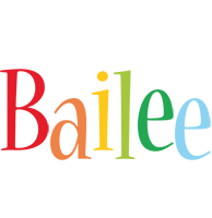 Bailee birthday logo