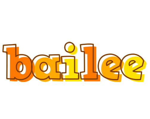 Bailee desert logo