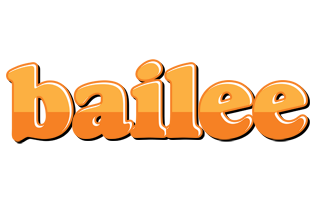 Bailee orange logo